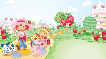 Backdrop for the TV series "Strawberry Shortcake" #1854323