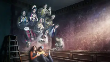 Backdrop к сериалу "Ghosts" #1389984