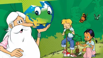 Backdrop for the TV series "Once Upon a Time... Planet Earth" #1881016