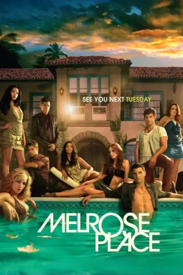 Poster for the TV series "Melrose Place" #1665961
