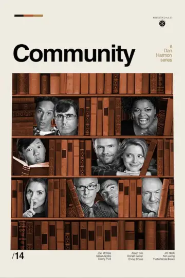 Poster к сериалу "Community" #1283663