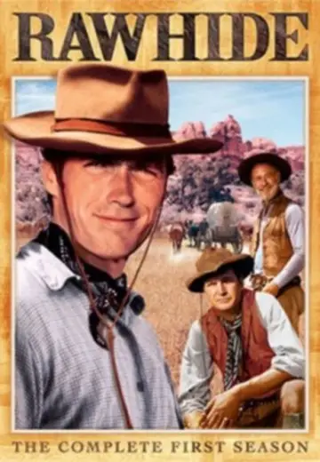 Poster for the TV series "Rawhide" #1686155
