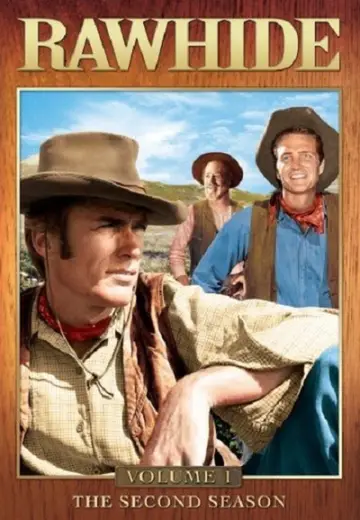 Poster for the TV series "Rawhide" #1686159