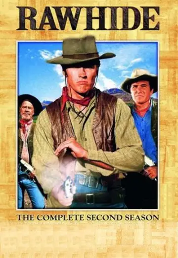 Poster for the TV series "Rawhide" #1686160