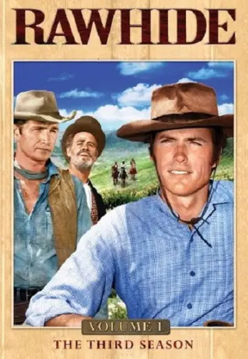 Poster for the TV series "Rawhide" #1686164
