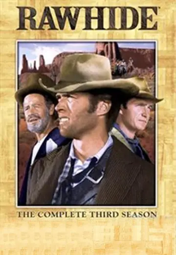 Poster for the TV series "Rawhide" #1686165