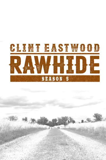 Poster for the TV series "Rawhide" #1686173