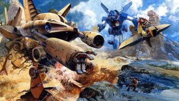 Backdrop for the TV series "Combat Mecha Xabungle" #1452362