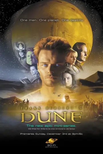 Poster for the TV series "Frank Herbert