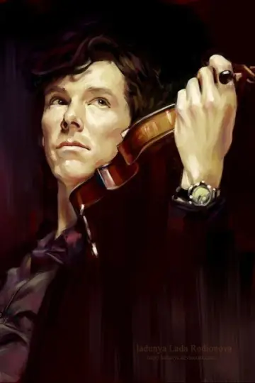 Poster к сериалу "Sherlock" #1296871