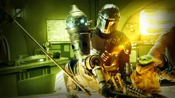Backdrop for the TV series "Disney Gallery / Star Wars: The Mandalorian" #1401499