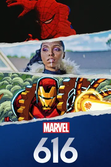 Poster for the TV series "Marvel