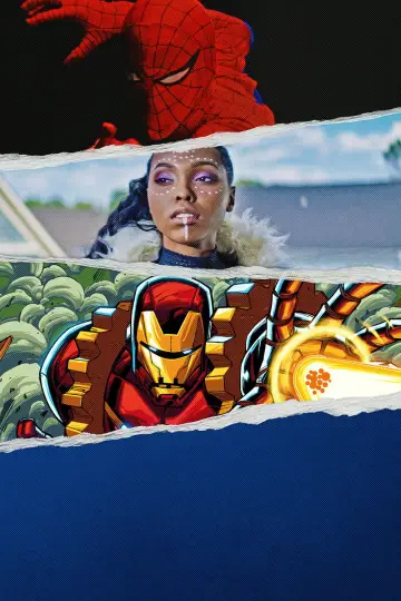Poster for the TV series "Marvel