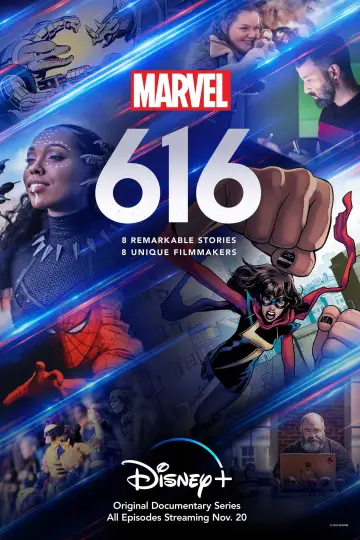 Poster for the TV series "Marvel