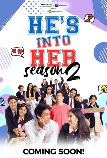 Poster for the TV series "He