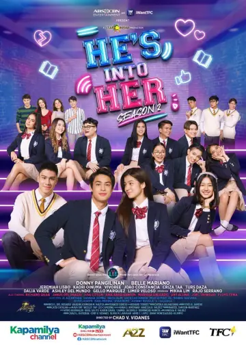 Poster for the TV series "He