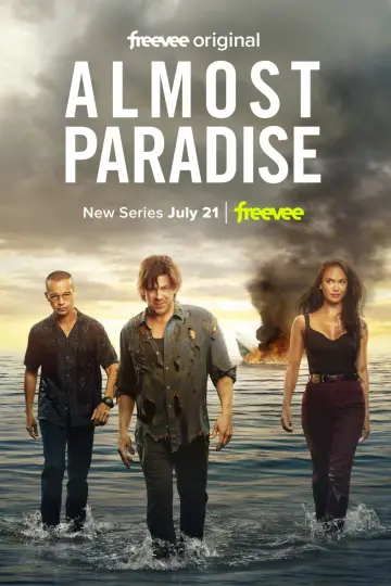 Poster for the TV series "Almost Paradise" #1817239