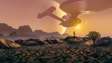 Backdrop for the TV series "Star Trek: Strange New Worlds" #1219484