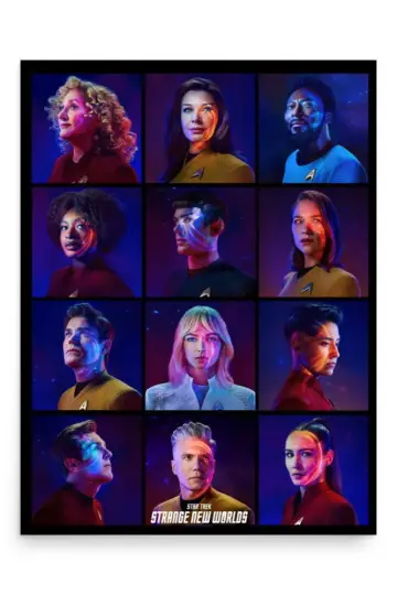 Poster for the TV series "Star Trek: Strange New Worlds" #1219676