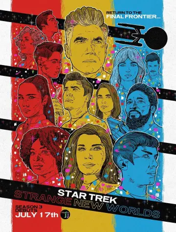 Poster for the TV series "Star Trek: Strange New Worlds" #1247025