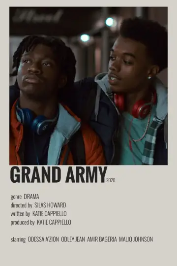 Poster for the TV series "Grand Army" #1901984