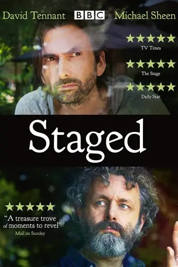 Poster for the TV series "Staged" #1726205