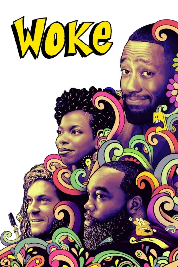 Poster for the TV series "Woke" #1749620