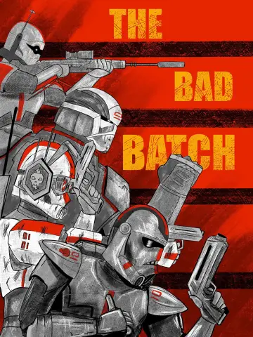 Poster for the TV series "Star Wars: The Bad Batch" #1353745