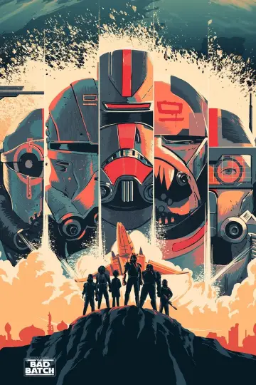 Poster for the TV series "Star Wars: The Bad Batch" #1353752