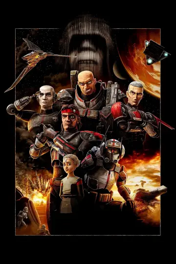 Poster for the TV series "Star Wars: The Bad Batch" #1695474
