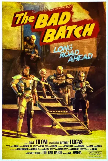 Poster for the TV series "Star Wars: The Bad Batch" #1695484
