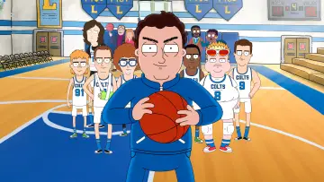 Backdrop for the TV series "Hoops" #1469656