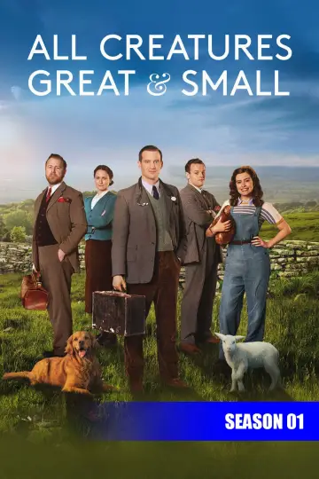 Poster for the TV series "All Creatures Great & Small" #1682955