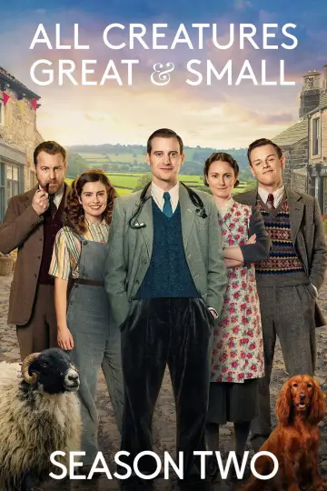 Poster for the TV series "All Creatures Great & Small" #1682963