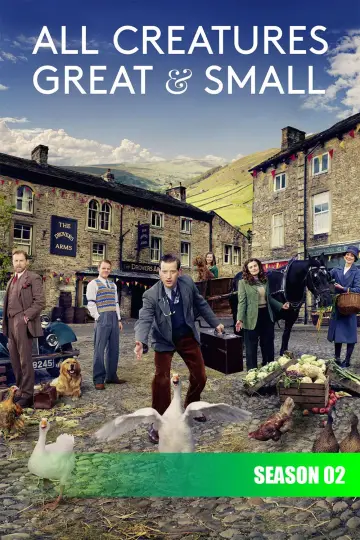 Poster for the TV series "All Creatures Great & Small" #1682964