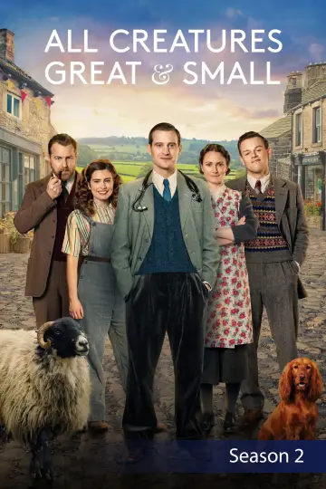 Poster for the TV series "All Creatures Great & Small" #1682967