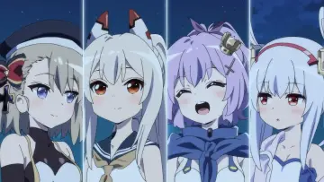Backdrop for the TV series "Anime AzurLane: Slow Ahead!" #1225918