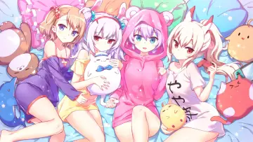 Backdrop for the TV series "Anime AzurLane: Slow Ahead!" #1225923