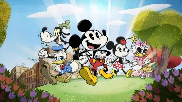 Backdrop for the TV series "The Wonderful World of Mickey Mouse" #1591846