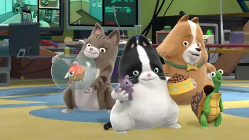 Backdrop for the TV series "Agent Binky Pets of the Universe" #1548128