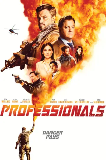 Poster for the TV series "Professionals" #1908434