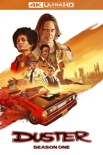 Poster for the TV series "Duster" #1730252
