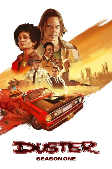 Poster for the TV series "Duster" #1730253