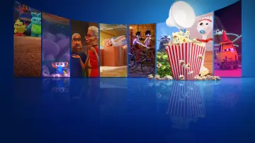 Backdrop for the TV series "Pixar Popcorn" #1466196