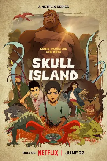 Poster for the TV series "Skull Island" #1724384