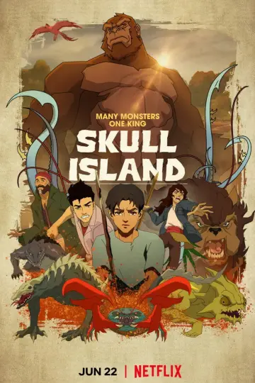Poster for the TV series "Skull Island" #1724385