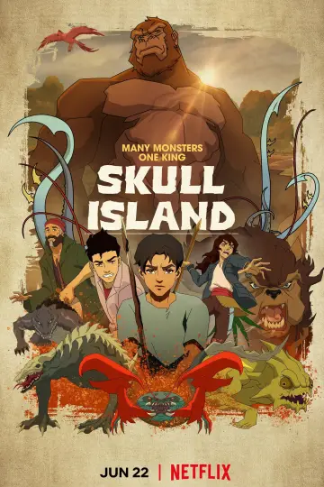 Poster for the TV series "Skull Island" #1724387