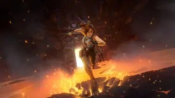 Backdrop for the TV series "Tomb Raider: The Legend of Lara Croft" #1368793