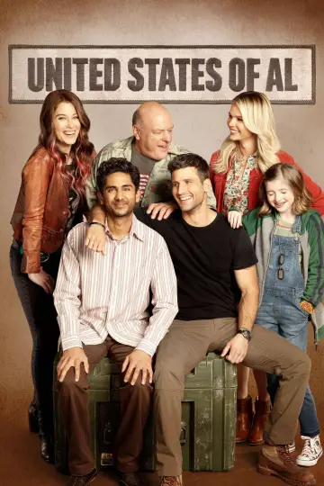 Poster for the TV series "United States of Al" #1807470