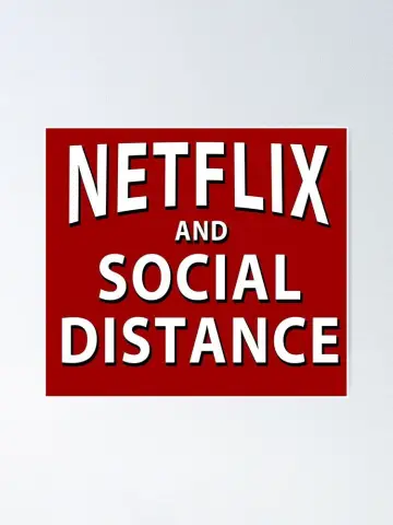 Poster for the TV series "Social Distance" #1870824